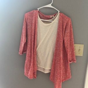 Sweater and tank top duo